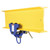 I-Beam Trolley, 13.75" W x 20.25" D x 17.25" H, 8000 lbs
