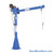 Industrial Jib Crane, 65.5" W x 59.5" H, 12 Volt DC, 1 HP, 51.25"-87.25" Boom Reach, 2000 lbs Uniform Capacity Industrial Jib Crane, 65.5" W x 59.5" H, 12 Volt DC, 1 HP, 51.25"-87.25" Boom Reach, 2000 lbs Uniform Capacity