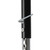 Dry Erase Activity Tables, 72" W x 36" D, Kidney, Black/chrome