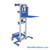 Manual Stacker Lift, 43.25" D x 120" H, Counter Balance Lift Design, 400 lbs Load Capacity, Includes Deck Platform
