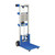 Manual Stacker Lift, 43.25" D x 69" H, Counter Balance Lift Design, 350 lbs Load Capacity