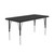 Laminate Activity Tables, 36" W x 24" D, 24x36" Top, Black