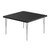 Laminate Activity Tables, 36" W x 36" D, 36x36" Top, Silver Mist