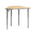 Classroom Tables, 36" W x 24" D x 17" H, Trapezoid