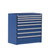 8-Drawer Heavy Duty Modular Drawer Cabinet 48'' Wide - SMS-R5AHG-4401