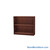 Wood Bookcase Shelves, 37" W x 12" D x 30" H, Single-Side Shelving, Without Casters
