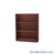 Wood Bookcase Shelves, 37" W x 12" D x 42" H, Single-Side Shelving, Without Casters