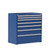 7-Drawer Heavy Duty Modular Drawer Cabinet 48'' Wide - SMS-R5AHG-4403