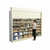 Shelving Security Doors and Shutters, 108" W x 124" H, 96 - 107.99" Width Range, Top Mount