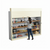 Shelving Security Doors and Shutters, 108" W x 100" H, 96 - 107.99" Width Range, Top Mount