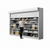 Shelving Security Doors and Shutters, 126" W x 100" H, 114 - 125.99" Width Range, Front Mount