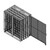 Pull-out Art Storage Rack, 61" D x 106" H