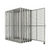 Pull-out Art Storage Rack, 62'' W x  73" D x 84" H