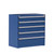 5-Drawer Heavy Duty Modular Drawer Cabinet 48'' Wide - SMS-R5AHE-4426