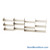 Wall Mounted Shelves, 144" W x 12" D x 42" H, 12 Adjustable Shelves