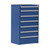 7-Drawer Heavy Duty Modular Drawer Cabinet 36'' Wide - SMS-R5AEE-5833