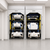 Hospital bed storage lift system with stacked medical beds in a healthcare equipment storage room