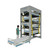 Five High Front Load Hospital Bed Storage Lift 2