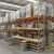 Under Pallet Rack Aisle Free Pull-Out Storage - 4 Carriages - Particle Board - 8 ft - 48'' x 24'' and 48'' x 18'' - alte