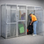 36 x 60 Single Tier Tenant Storage Locker with Integrated Handle Latch - Right Hinged - alternate view (36 in W x 90 in 