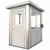 5x8 Modular Security Booth Prefabricated Guard Booth for Site Security Monitoring and Access Control (67.5 in W x 97.38 
