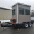8x8 Modular Security Booth Prefabricated Guard Booth for Industrial Entry Security and Site Monitoring