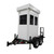 8x8 Modular Security Booth Prefabricated Guard Booth for Industrial Entry Security and Site Monitoring