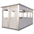 8x16 Modular Security Booth Prefabricated Guard Booth for Large Security Office for Plant Entrances and Site Control (94