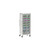Apollo Wide Basket Supply Cart 72.4 Inch - Glass Door