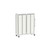 Apollo Double Wide Clearview Suture Cart 72.4 Inch - Solid Door