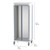 Apollo Wide Glass Door Sterile Core Cart 72.4 Inch - detail view (29.5 in W x 72.4 in D x 20.7 in H)