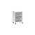 Apollo Wide Medication Storage Cart 43 Inch - Glass Door