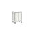 Apollo Wide Medication Storage Cart 43 Inch - Solid Door
