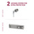 Apollo Narrow General Supply Cart 72.4 Inch - Key Lock and Electronic Code Lock Options
