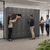 100 Opening Corporate Mail & Package Smart Locker System for Offices - alternate view (209.5 in W x 80 in D x 24 in H)