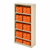 Athletic Shoe Box Storage Shelving Rack for Retail and Equipment Rooms 36 in W x 15 in D x 76 in H