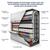 Kardex Lektriever Megamat 115 Vertical Carousel Filing System (VCM) 10'9'' W x 4'0'' D x 14'1'' H - 21 Carrier Letter Fi