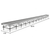 Stationary Ebb & Flow Greenhouse Bench for Indoor Farming - 4'W x 44'L - alternate view (528 in W x 0 in D x 48 in H)