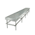 Stationary Ebb & Flow Greenhouse Bench for Indoor Farming - 2'W x 20'L (240 in W x 0 in D x 24 in H)