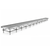 Stationary Ebb & Flow Greenhouse Bench for Indoor Farming - 3'W x 44'L (528 in W x 0 in D x 36 in H)