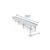 Stationary Ebb & Flow Greenhouse Bench for Indoor Farming - 112'L x 3'W alternate view 2