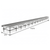 Stationary Ebb & Flow Greenhouse Bench for Indoor Farming - 3'W x 112'L - alternate view (1344 in W x 0 in D x 36 in H)