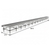 Stationary Ebb & Flow Greenhouse Bench for Indoor Farming - 3'W x 64'L - alternate view (768 in W x 0 in D x 36 in H)