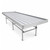 Stationary Ebb & Flow Greenhouse Bench for Indoor Farming - 12'L x 4'W