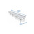 Stationary Ebb & Flow Greenhouse Bench for Indoor Farming - 72'L x 3'W alternate view 2