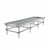 Stationary Ebb & Flow Greenhouse Bench for Indoor Farming - 3'W x 12'L (144 in W x 0 in D x 36 in H)