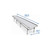 Stationary Ebb & Flow Greenhouse Bench for Indoor Farming - 16'L x 3'W alternate view 2