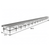 Stationary Ebb & Flow Greenhouse Bench for Indoor Farming - 3'W x 84'L - alternate view (1008 in W x 0 in D x 36 in H)
