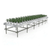 Stationary Ebb & Flow Greenhouse Bench for Indoor Farming - 3'W x 24'L - alternate view (288 in W x 0 in D x 36 in H)