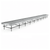 Stationary Ebb & Flow Greenhouse Bench for Indoor Farming - 4'W x 40'L (480 in W x 0 in D x 48 in H)